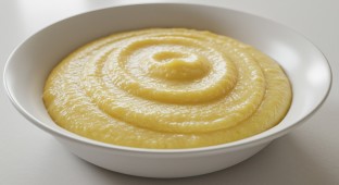 Mushroom Broth Polenta