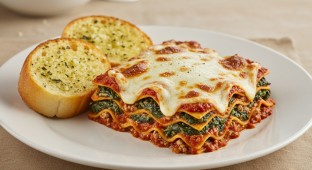 Spinach Lasagna Meal
