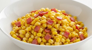 Corn Maque Choux with Bacon