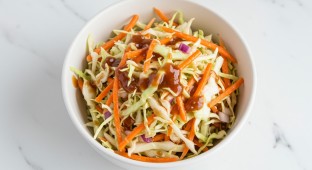 BBQ Apple Cider Slaw