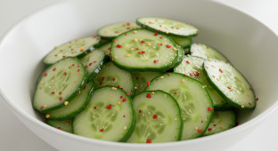 Korean Style Cucumber Salad