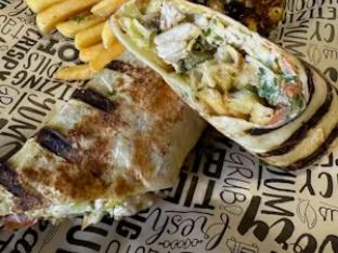 Chicken Kebab Sandwich Meal