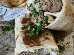 Lamb Kefta Sandwich Meal
