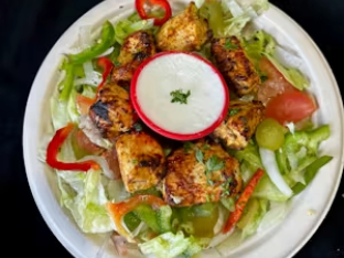 Chicken Kebab Salad Meal