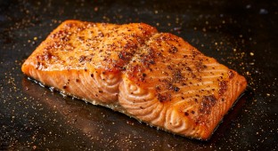 Roasted Cajun Rubbed Salmon