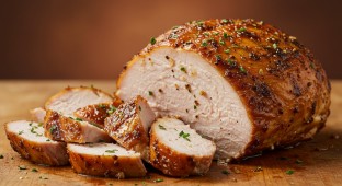 Brown Sugar Citrus Rubbed Roast Turkey Breast