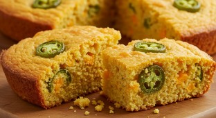 Jalapeno Cheddar Cornbread