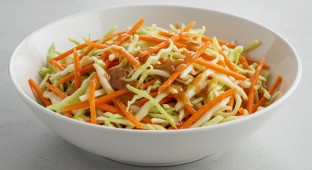 BBQ Apple Cider Slaw