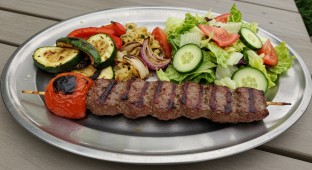Light Carb Grilled Beef Kebab Box