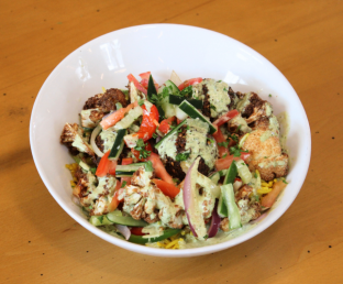 Vegan Falafel Salad Bowl