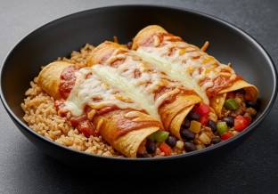 Gluten Free Veggie Enchiladas