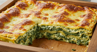 Cheese and Spinach Lasagna