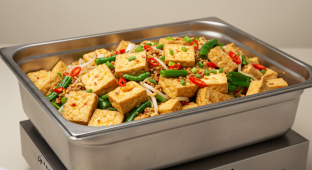 Vegan Tofu Cacciatore