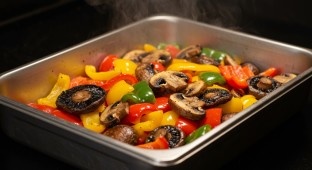 Mediterranean Portobello & Peppers