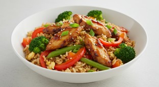 Jerk Chicken Fried Rice