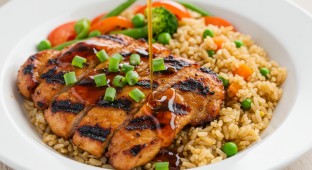 Suya Chicken Fried Rice