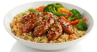 Teriyaki Chicken Fried Rice