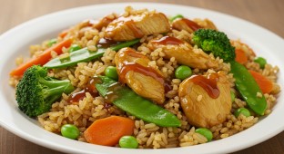 Curry Chicken Fried Rice