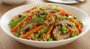 Shiitake Mushroom Fried Rice
