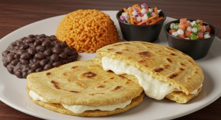 Cheese Pupusa Boxed Meal