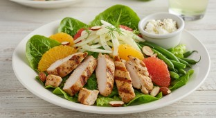 Roasted Chicken Citrus Entree Salad