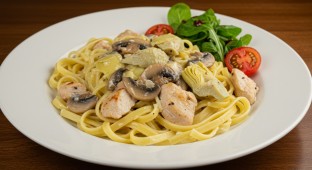 Chicken Il Palio and Salad