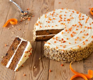 Four High Carrot Cake