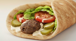 Kafta Kabab Wrap Box