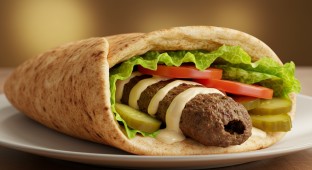 Lamb Kabab Wrap Box