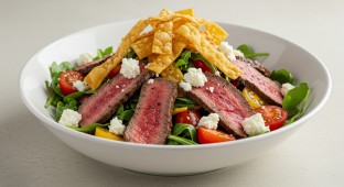 Arugula Salad with Ribeye and House Vinaigrette