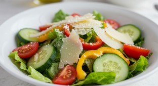 House Salad with Parmesan Cheese