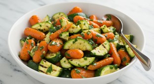 Salsa Verde Grilled Veggies