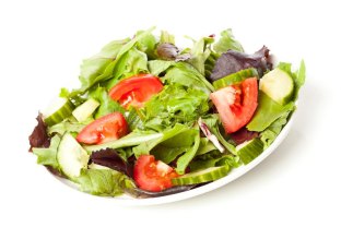 Vegan Organic Garden Salad