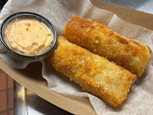 Chicken Cheesesteak Egg Rolls