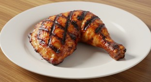 [NO GARLIC] Homestyle BBQ Chicken]