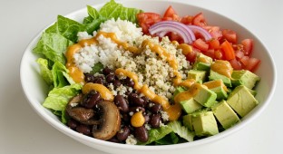 Mexican Mushroom Bowl (NO Cilantro)