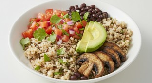 Mexican Mushroom Grain Bowl