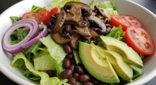 Mexican Mushroom Salad (NO Cilantro)