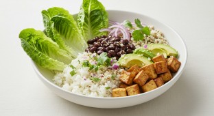Mexican Tofu Bowl (NO Garlic)