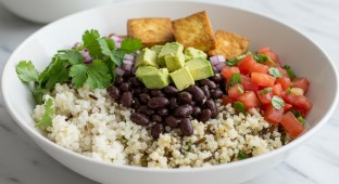 Mexican Tofu Grain Bowl