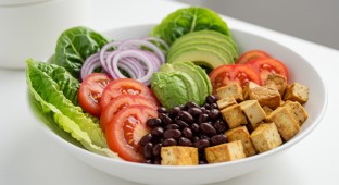 Mexican Tofu Salad (NO Cilantro)