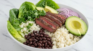 Mexican Steak Bowl (NO Tomato)