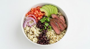 Mexican Steak Grain Bowl (NO Cilantro)