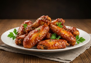 Baked BBQ Chicken Wings