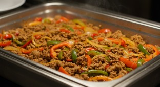 Plant Based Meat Fajitas