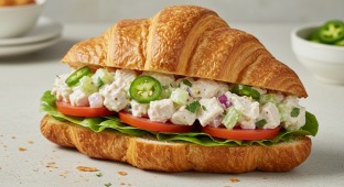 Sweet and Spicy Chicken Salad Sandwich
