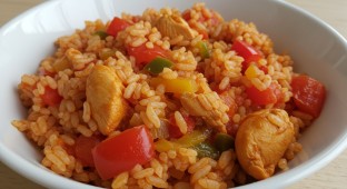 Thieb with Chicken Box