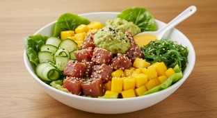 Tuna Poke Salad Bowl
