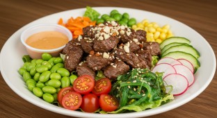 Steak Poke Salad Bowl