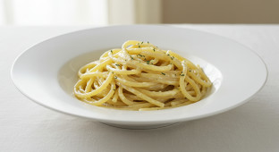 Vegan White Wine Linguine